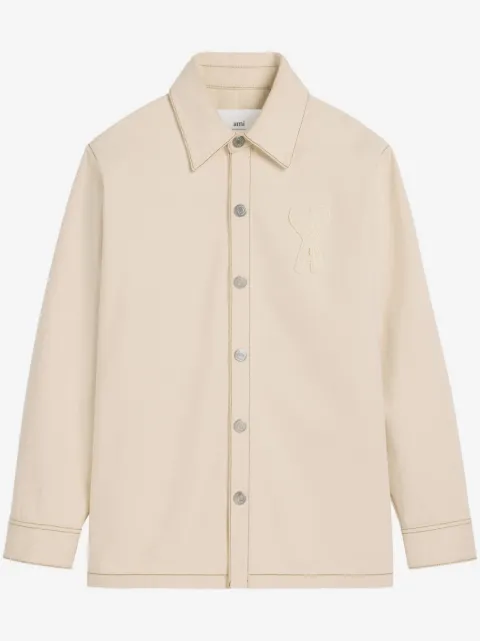 AMI Paris Ami de Coeur cotton overshirt