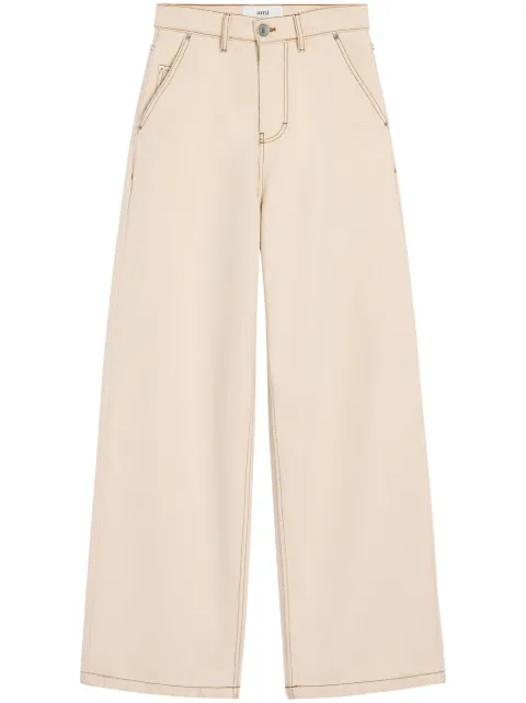 AMI Paris wide-leg jeans