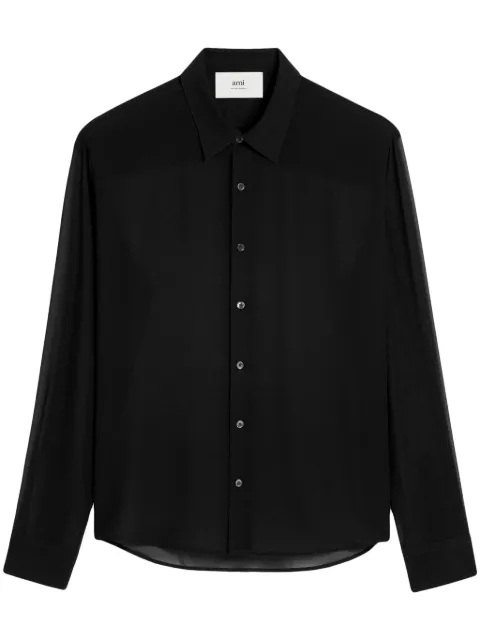 AMI Paris crepe shirt 