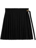 AMI Paris pleated mini skirt - Black
