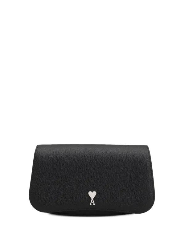 【関税込み】Sac A Bandouliere Paris Paris - AMI Paris - Le AMI Paris Sac à Bandoulière Paris Paris | Noir | FARFETCH FR