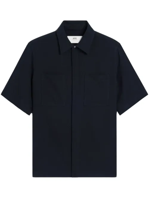 Chemise à manches courtes - AMI Paris - Modalova