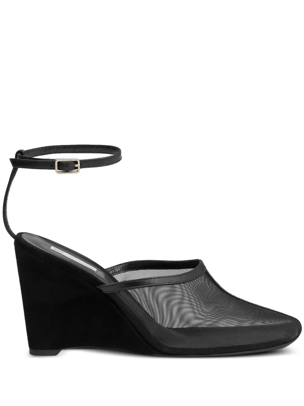 AMI Paris Crosiette mules Black