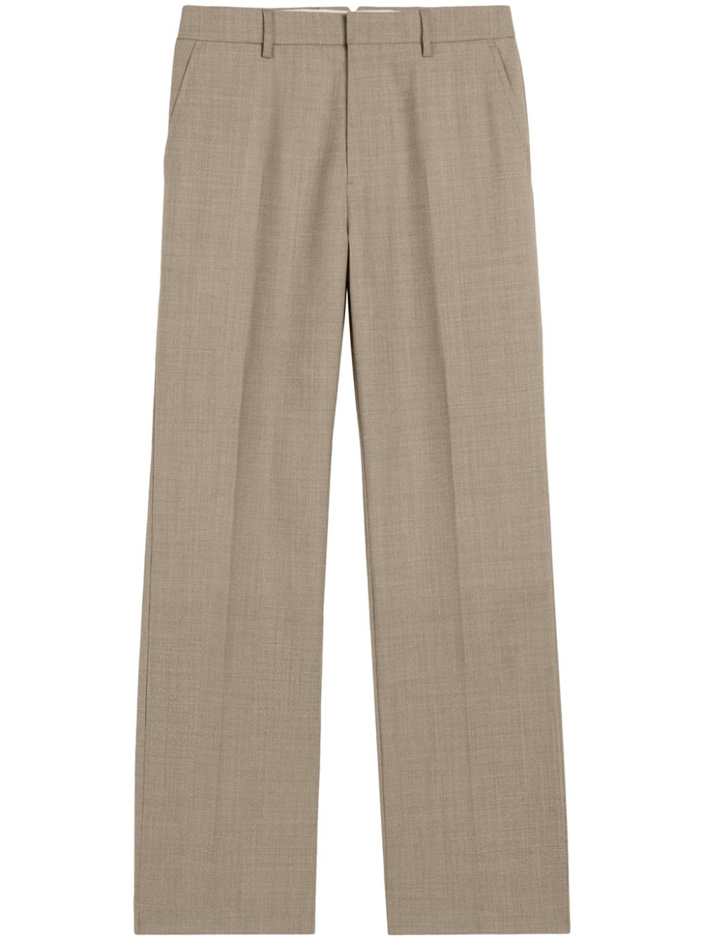 straight-leg trousers