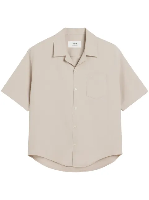 AMI Paris camp-collar shirt