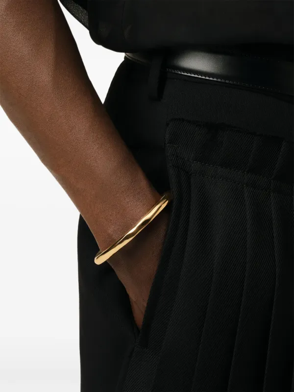 AMI Paris Dune カフブレスレット S | ゴールドトーン | FARFETCH JP