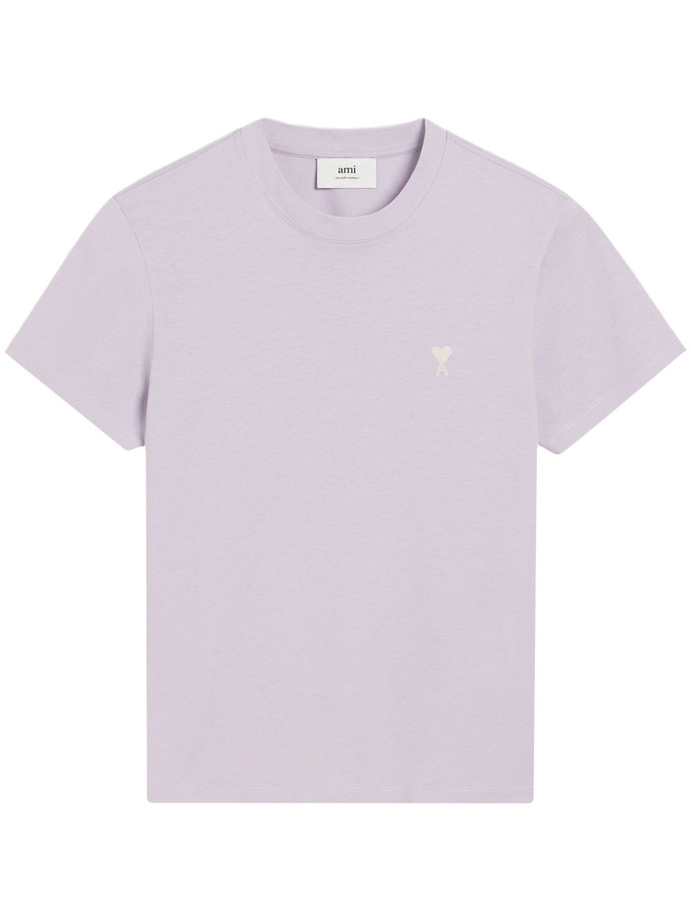 AMI Paris crew neck t-shirt - Purple