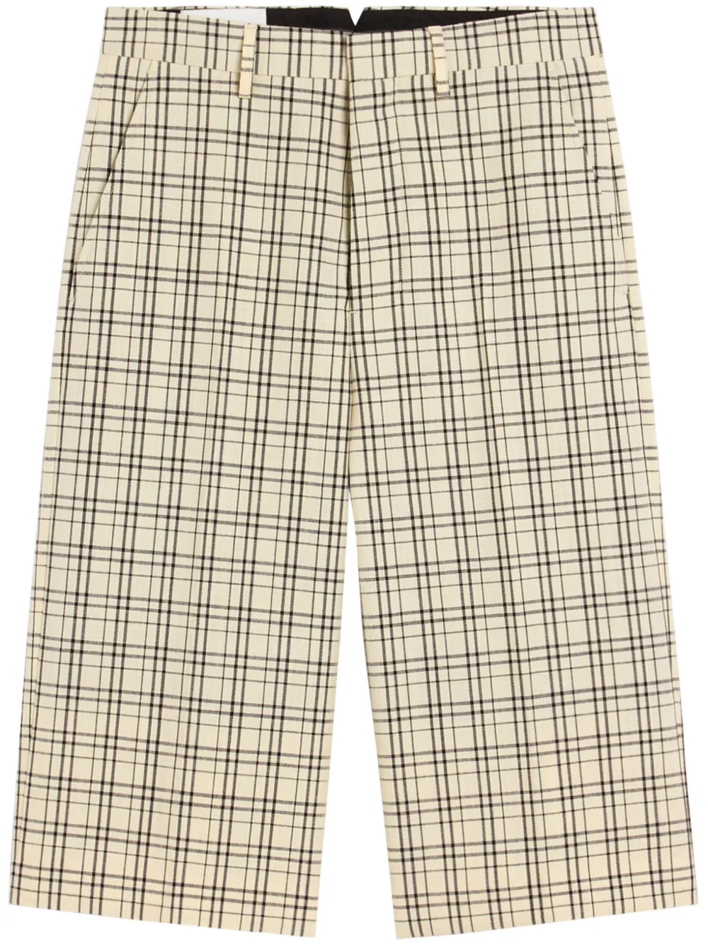 AMI Paris wide-leg bermuda shorts - Neutrals