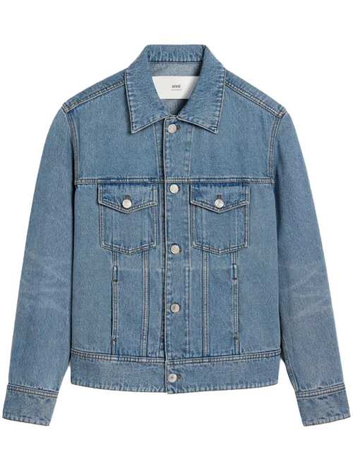 Veste à logo appliqué - AMI Paris - Modalova