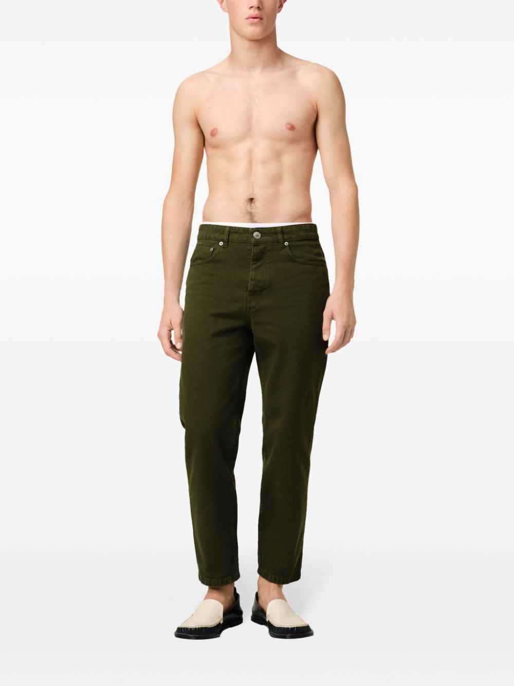 AMI Paris tapered jeans - Green