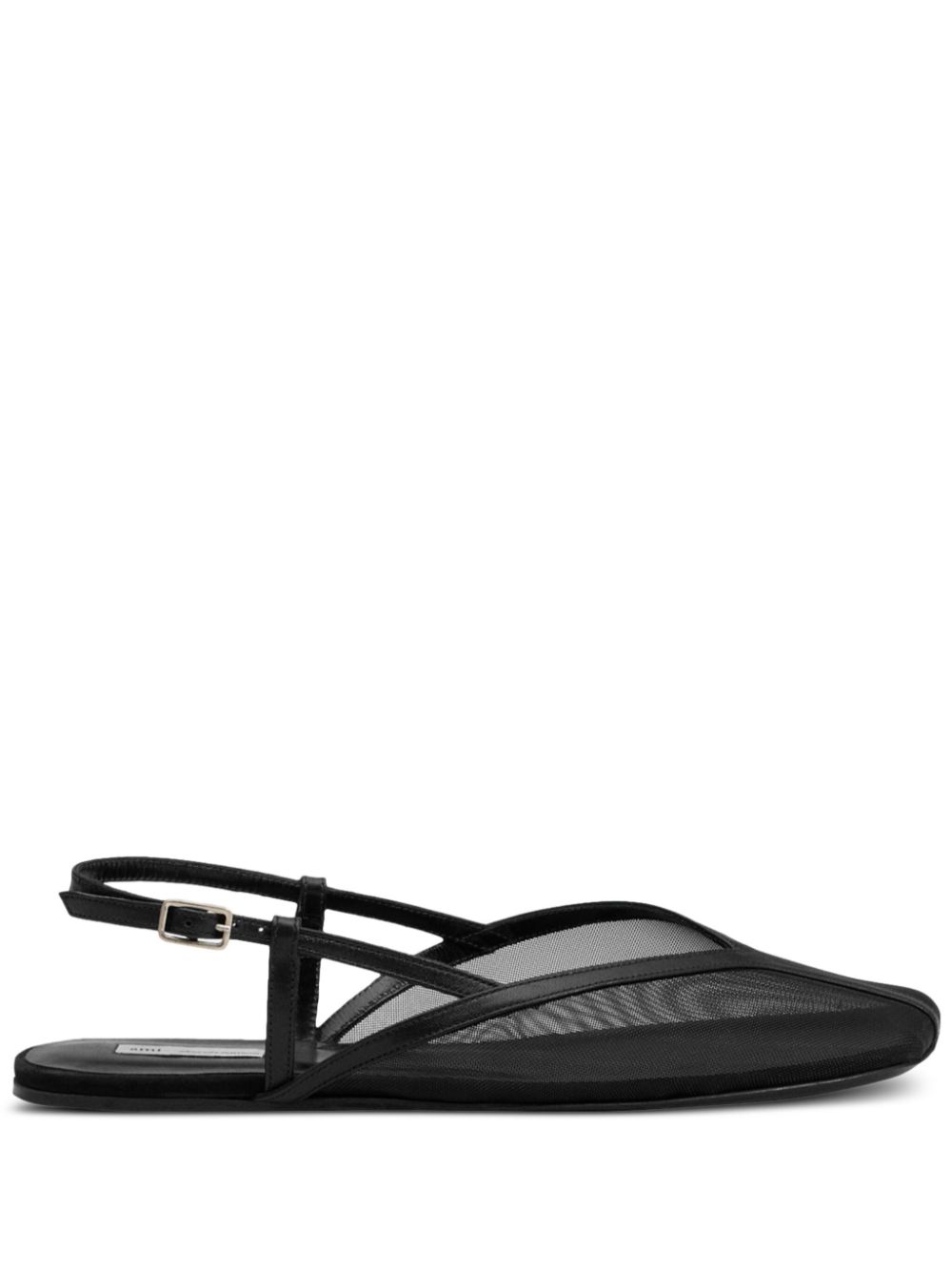 AMI Paris Croisette ballet flats Black