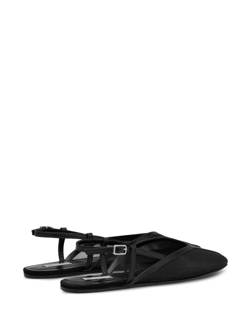 AMI Paris Croisette ballet flats Black