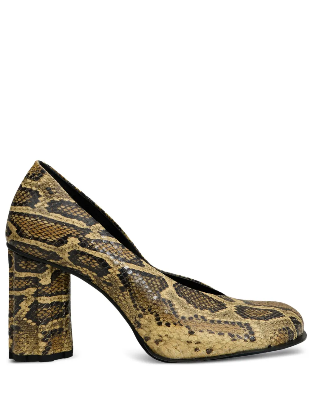 AMI Paris 90mm Piano pumps Neutrals