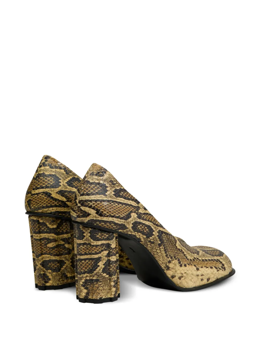 AMI Paris 90mm Piano pumps Neutrals