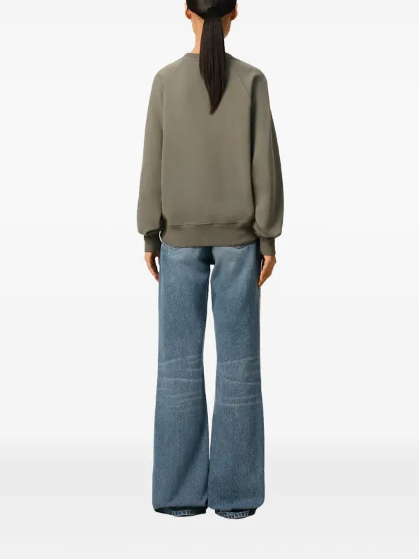 【関税込み】AMI Paris グリーン Ami de Coeur スウェットシャツ AMI Paris Ami De Coeur スウェットシャツ | グリーン | FARFETCH JP