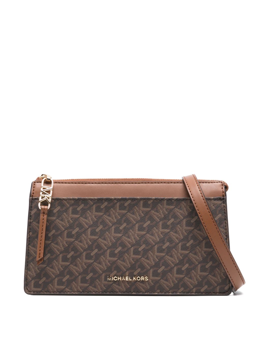 logo-print shoulder bag