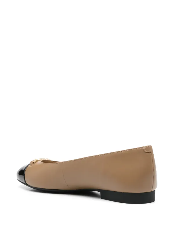 Michael Michael Kors Rebecca Ballet Flats | Neutrals | FARFETCH