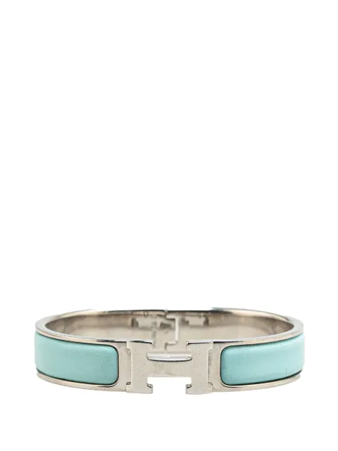 Hermès Pre-Owned 20th Century Narrow Enamel Clic H PM costume bracelet
