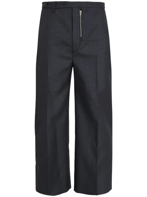 À La Garçonne Calça com detalhe de zíper