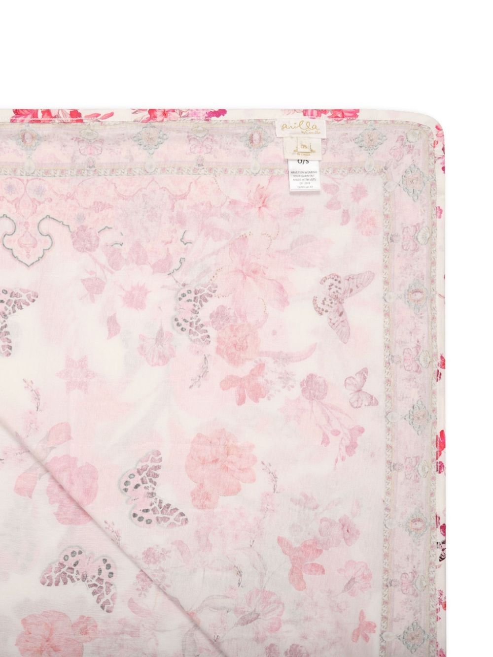 Camilla Kids The Botanical Novella blanket - White