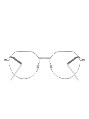 Gentle Monster Ep 02 round-frame Glasses | Silver | FARFETCH