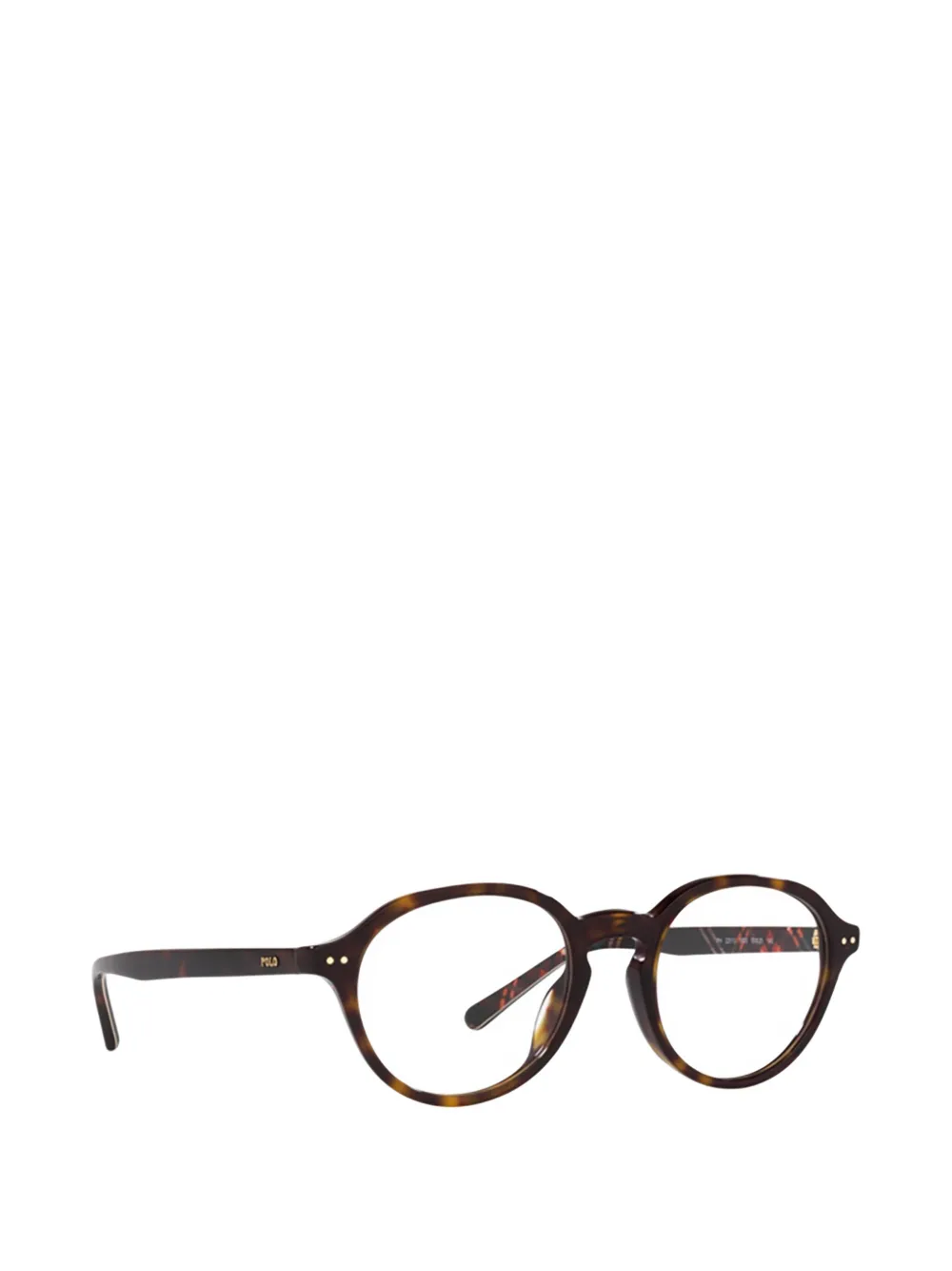 POLO RALPH LAUREN EYEWEAR Bril met schildpadschild-design Bruin