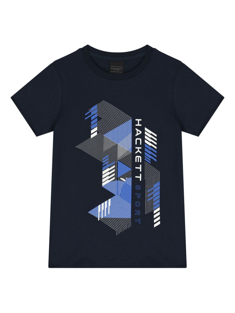 Hackett Kids logo-print T-shirt - Blue