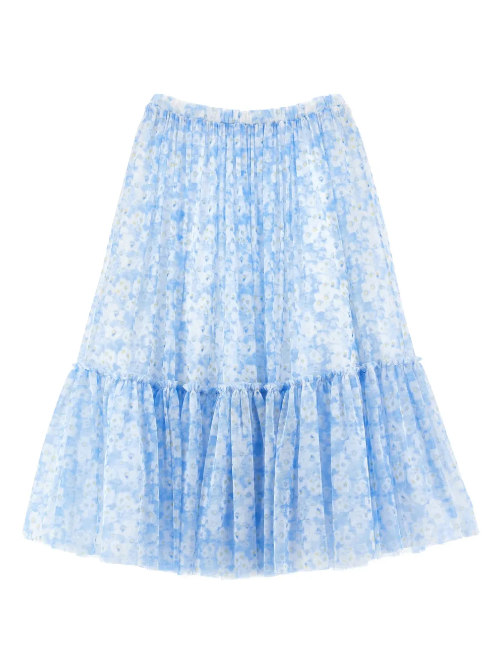 Philosophy Di Lorenzo Serafini Kids Rok met bloemenprint - Blauw