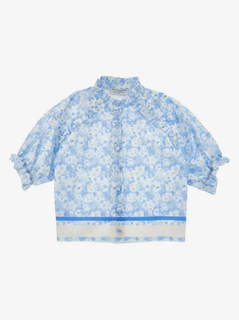 Philosophy Di Lorenzo Serafini Kids floral-print blouse