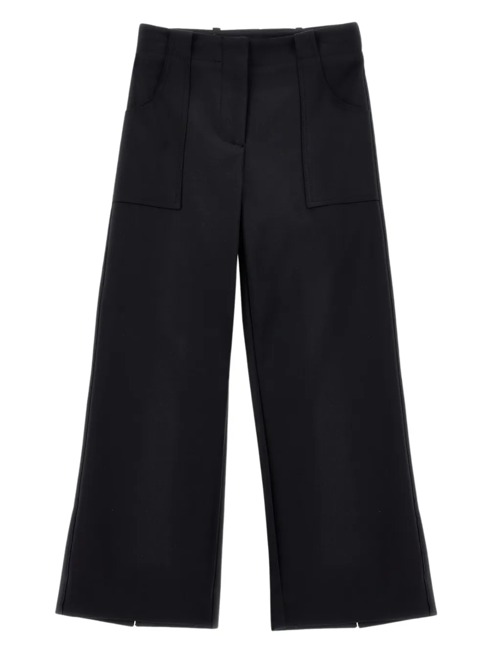 Philosophy Di Lorenzo Serafini Kids Broek met wijde pijpen Zwart