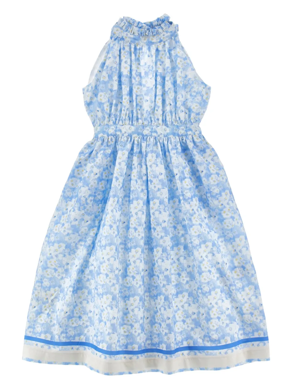 Philosophy Di Lorenzo Serafini Kids フローラル ワンピース - ブルー Philosophy Di Lorenzo Serafini Kids フローラル ワンピース - ブルー