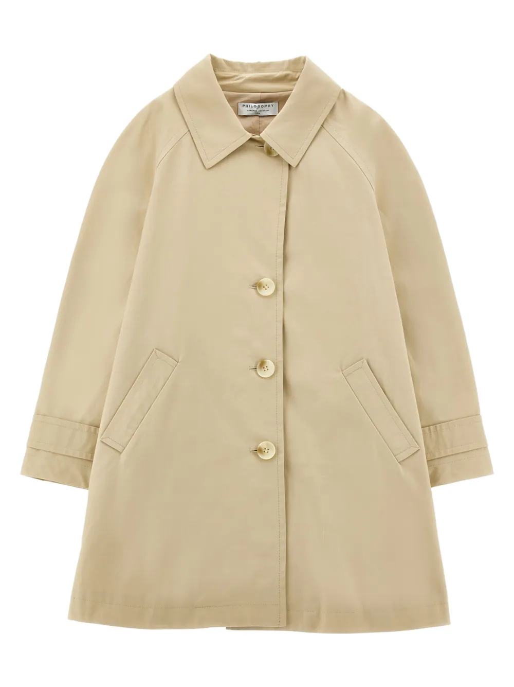Philosophy Di Lorenzo Serafini Kids トレンチコート - ブラウン Philosophy Di Lorenzo Serafini Kids トレンチコート - ブラウン