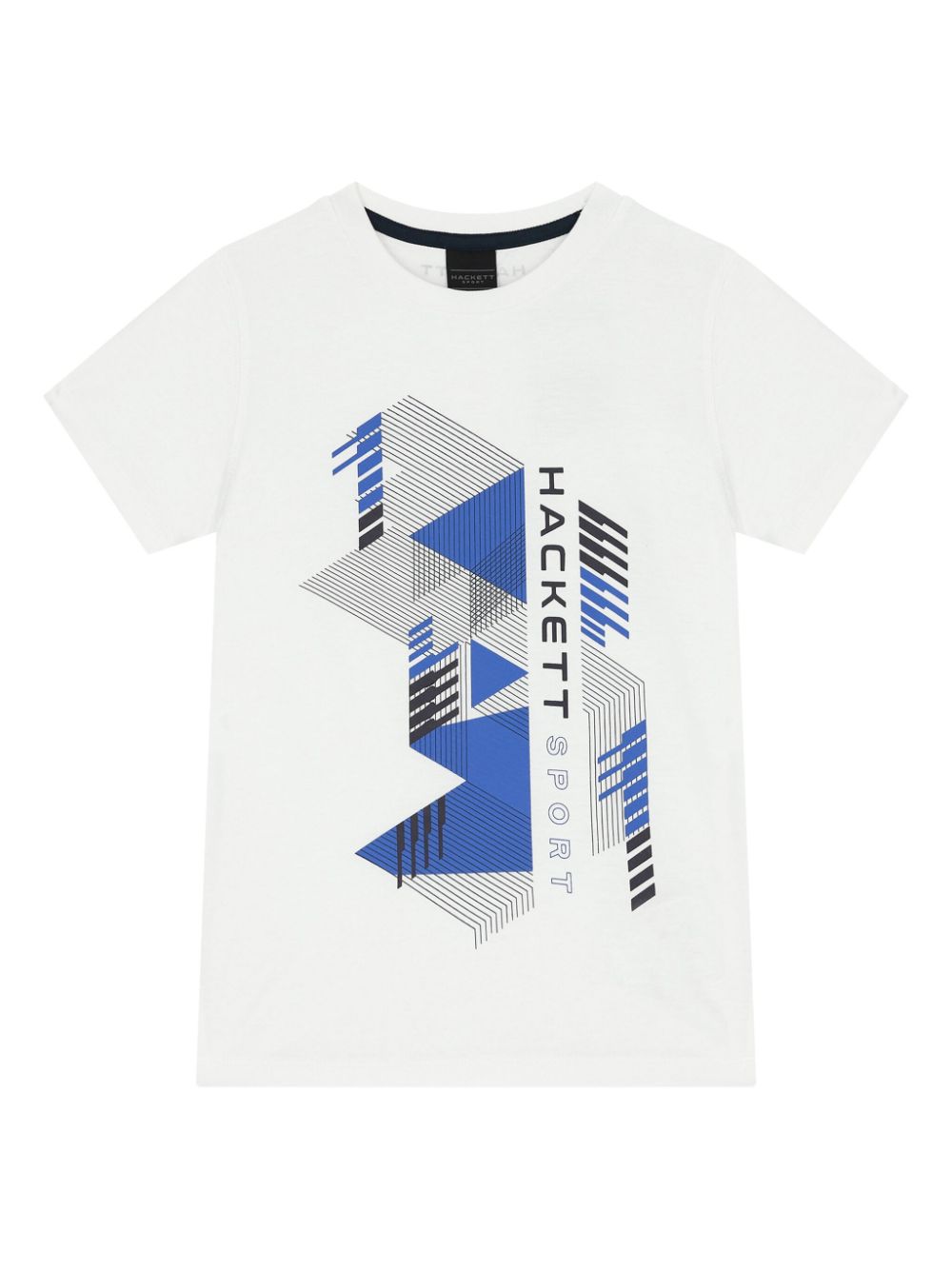 Hackett Kids T-shirt met logoprint Wit