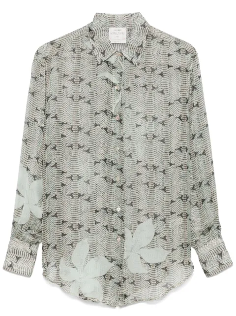 Forte Forte snake-print shirt