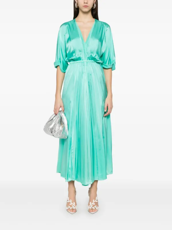 ワンピース FORTE FORTE Women Mid Skirts 13565MYDRESS5102 BLUE skirts for women: long, midi and mini | forte_forte