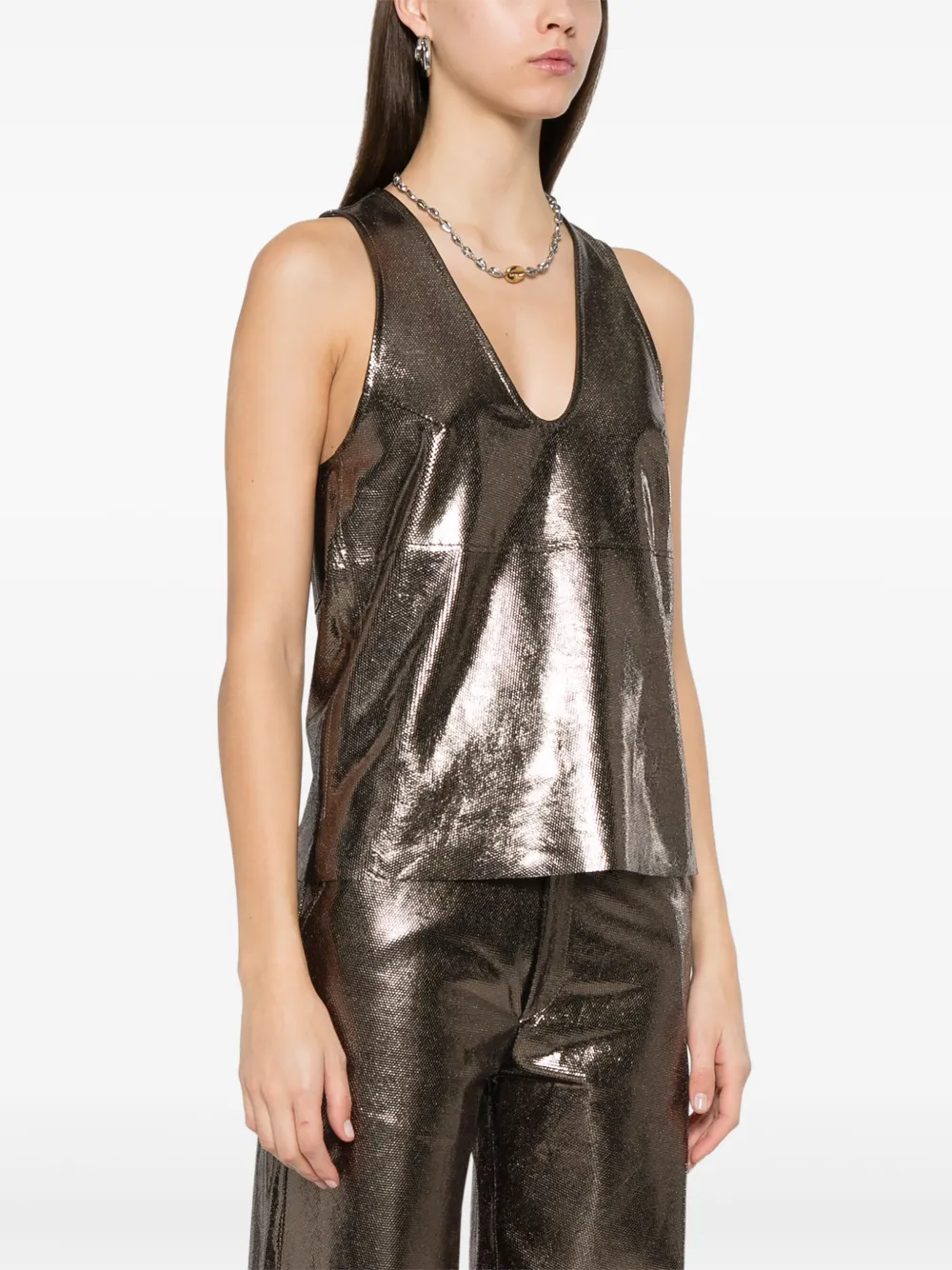 FORTE FORTE METALLIC TOP