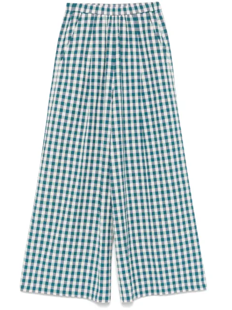 Forte Forte check-pattern trousers 