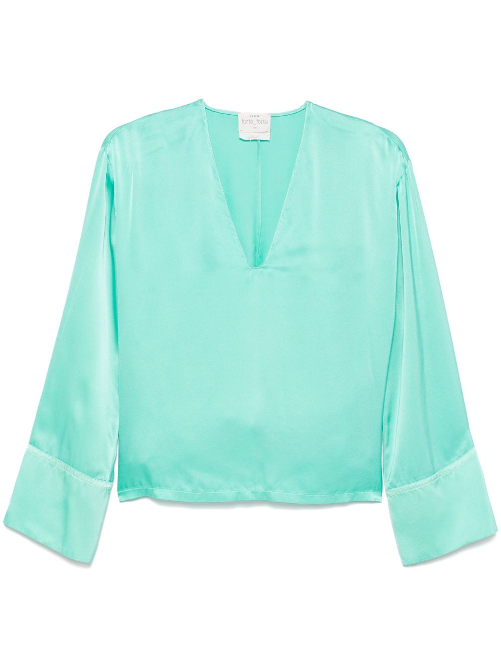 Forte Forte silk blouse - Blue