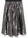 Forte Forte metallic midi skirt - Grey