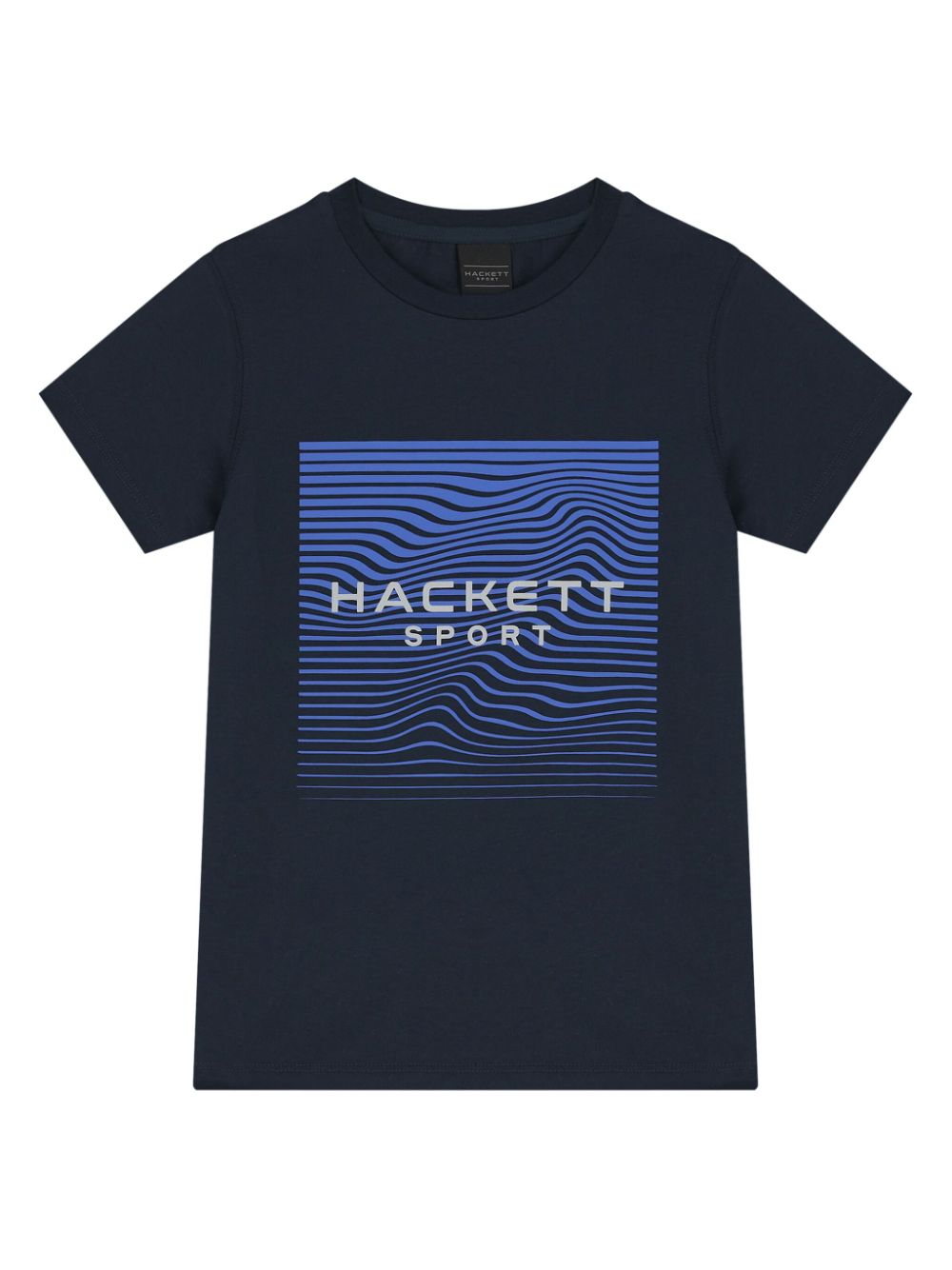 Hackett Kids T-shirt met logoprint Blauw