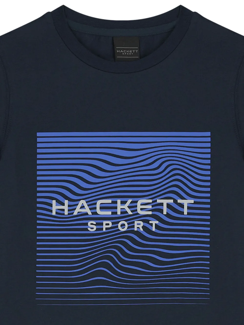 Hackett Kids T-shirt met logoprint Blauw