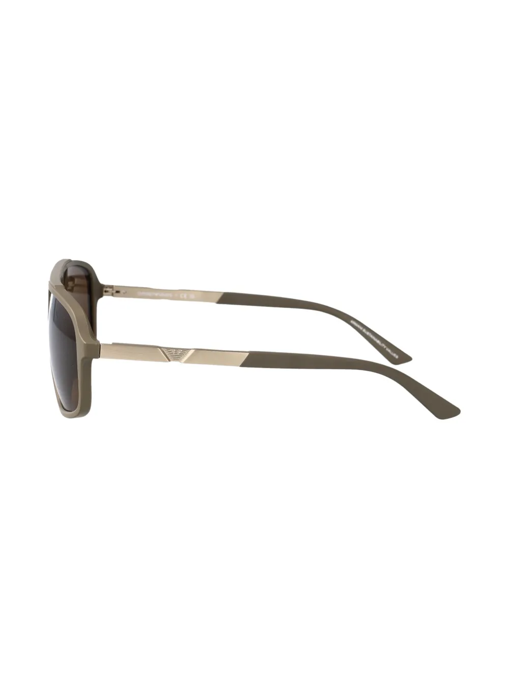 EMPORIO ARMANI NAVIGATOR-FRAME SUNGLASSES