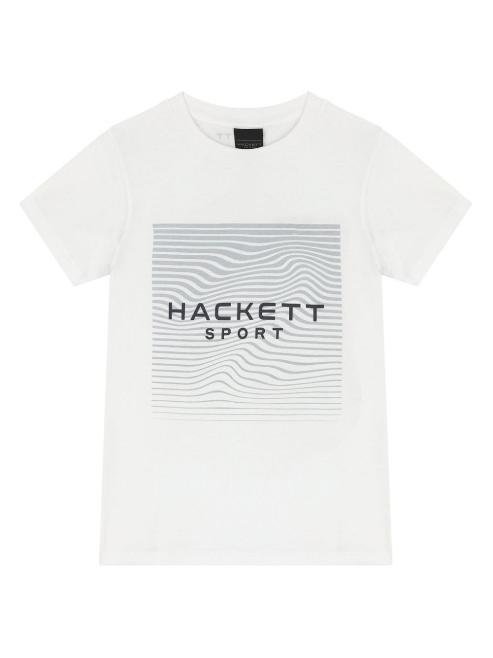 Hackett Kids T-shirt met logoprint Wit