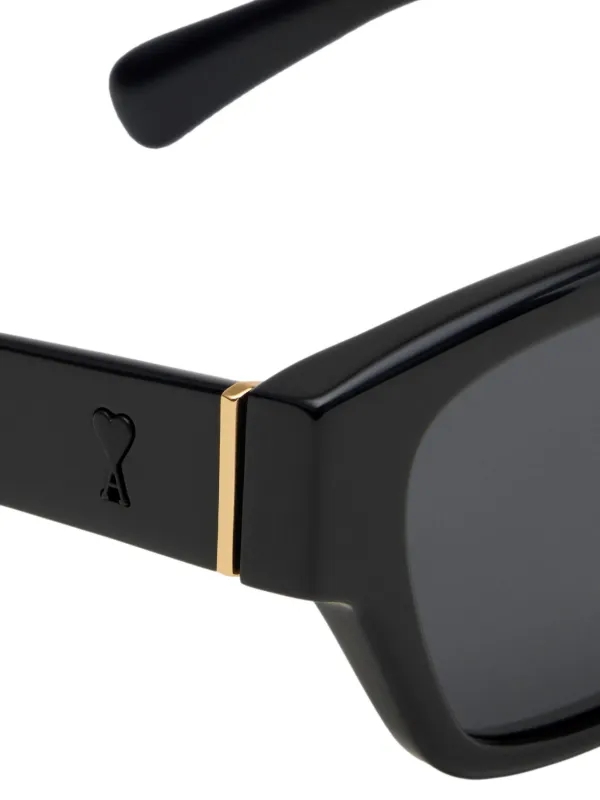 AMI Paris 75009 Sunglasses | Black | FARFETCH GE display picture 1