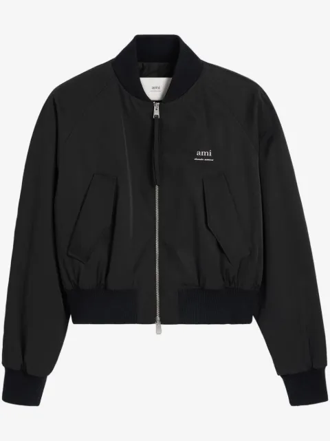 AMI Paris technical bomber jacket