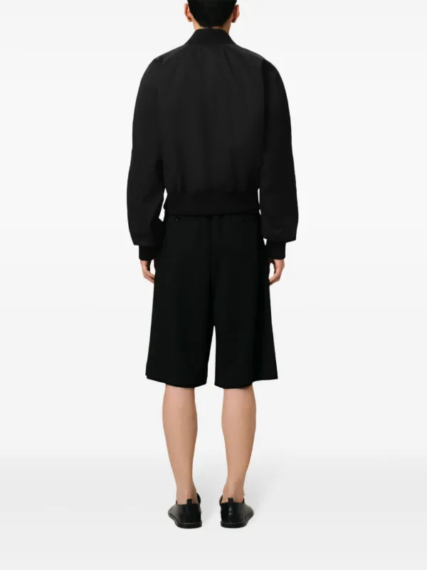 AMI PARIS/アミ パリス ボンバージャケット ブラック AMI Paris ボンバージャケット | ブラック | FARFETCH JP