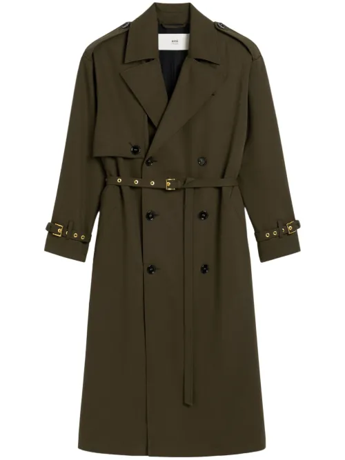 Trench à taille ceinturée - AMI Paris - Modalova
