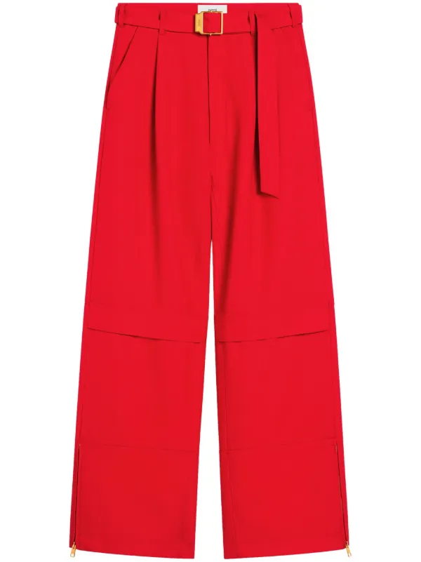 AMI Paris カーゴパンツ | レッド | FARFETCH JP