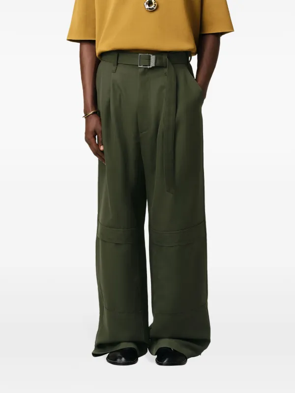 パンツ AMI PARIS SAGE GREEN VISCOSE BLEND PANT Ami Paris Sage Green Viscose Blend Pant – LOZURI®
