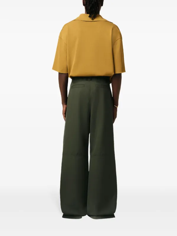 パンツ AMI PARIS SAGE GREEN VISCOSE BLEND PANT Ami Paris Sage Viscose Blend Pant in Green | Lyst